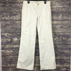 💥Banana Republic Women’s white trousers size 2